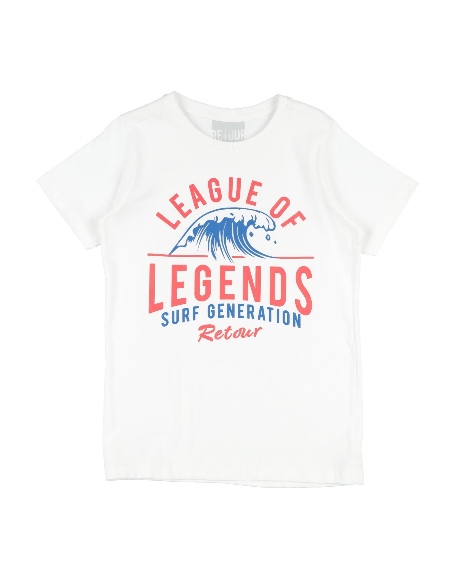 RETOUR T-shirts Kinder Weiß von RETOUR