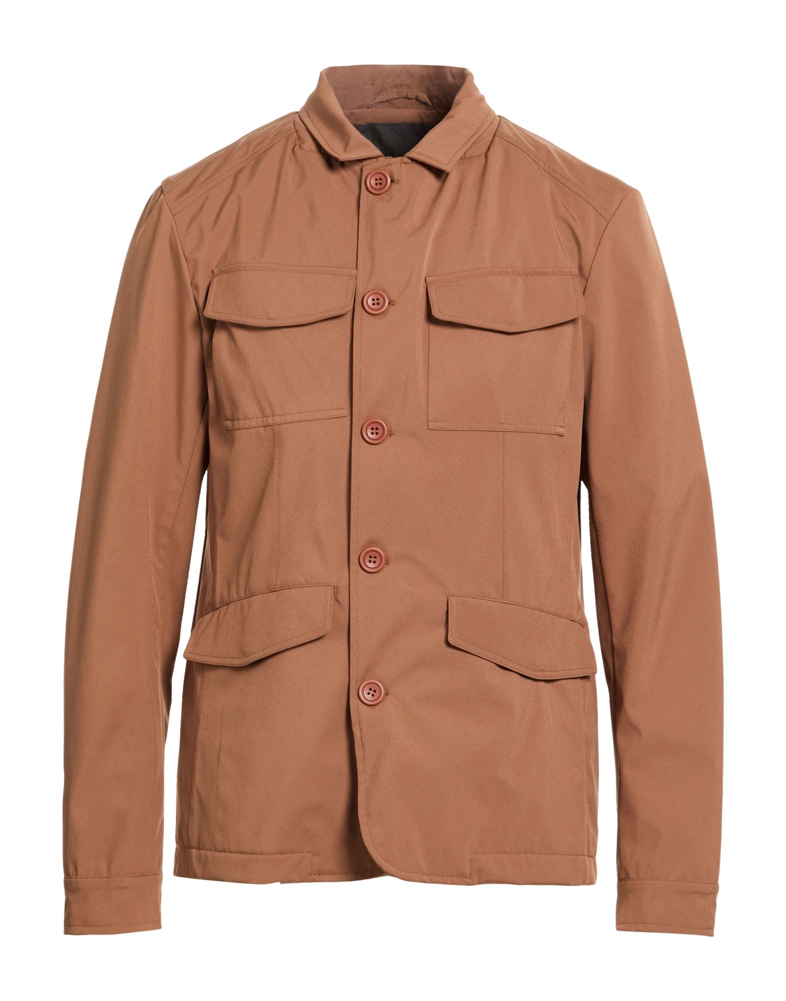RETRÒ JACKETS & COATS Jacke & Anorak Herren Braun von RETRÒ JACKETS & COATS