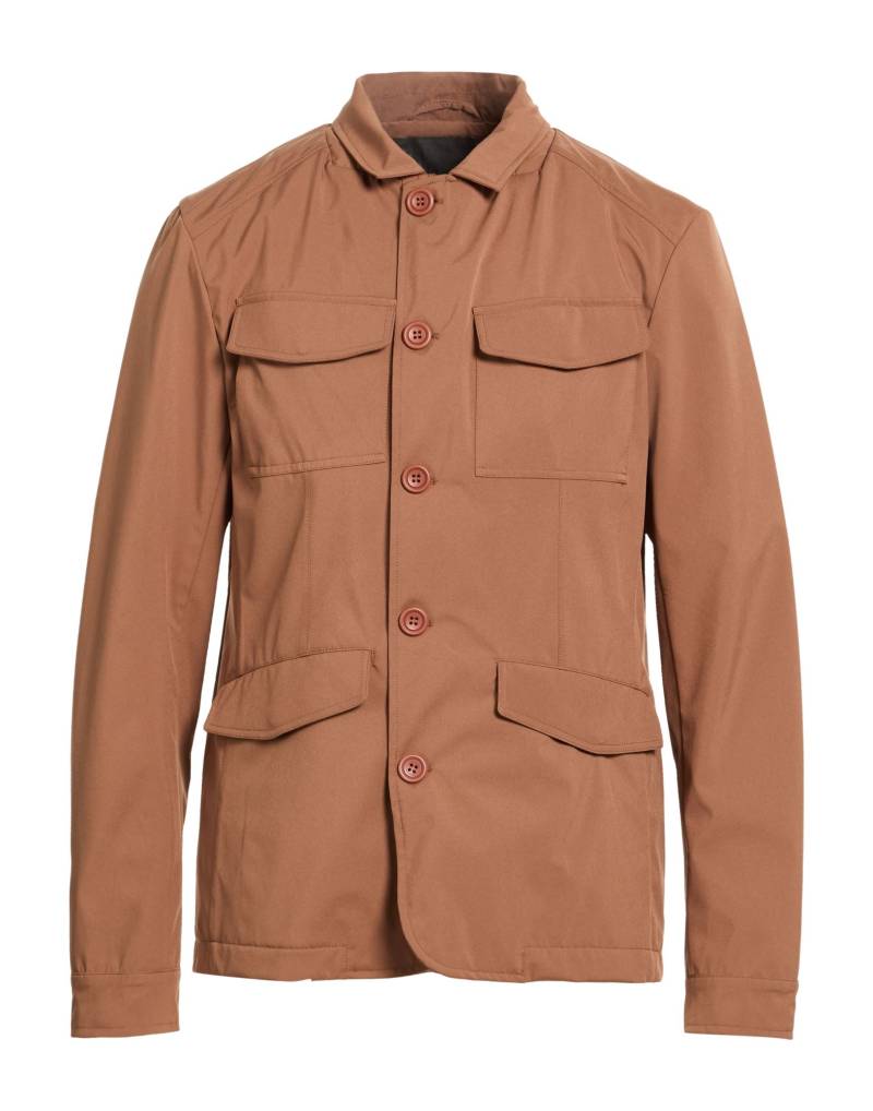 RETRÒ JACKETS & COATS Jacke & Anorak Herren Braun von RETRÒ JACKETS & COATS