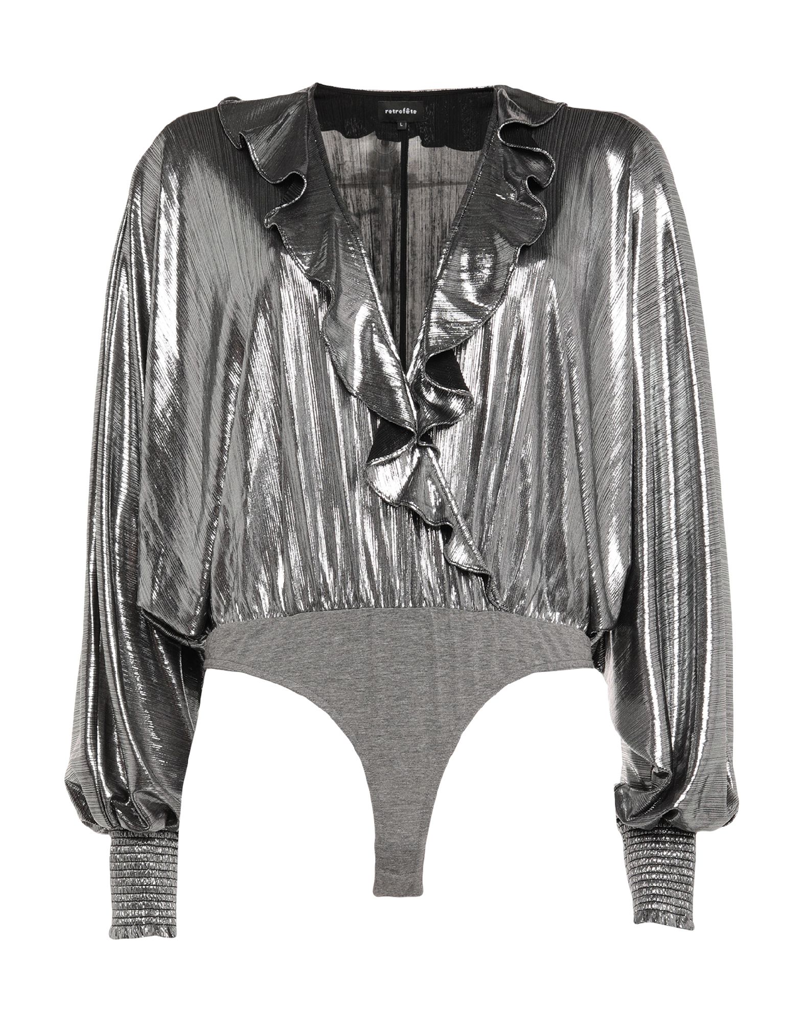 RETROFÊTE Bodysuit Damen Grau von RETROFÊTE