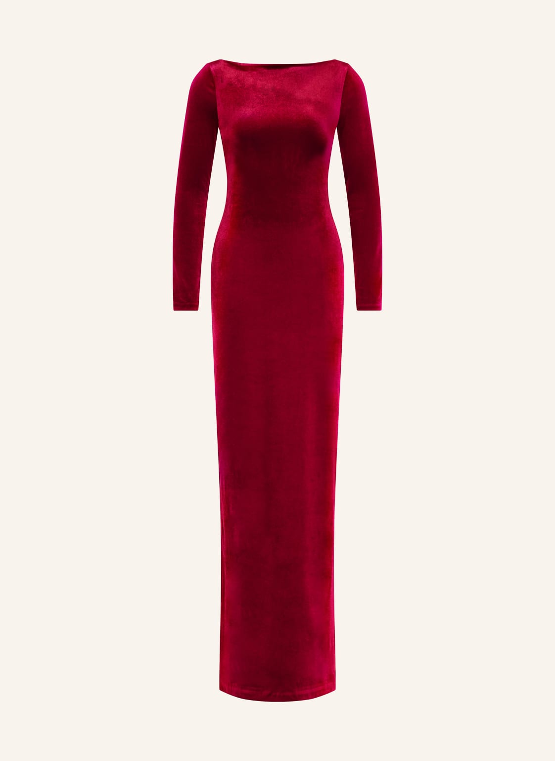 Retrofête Abendkleid Alizee Aus Samt rot von RETROFÊTE