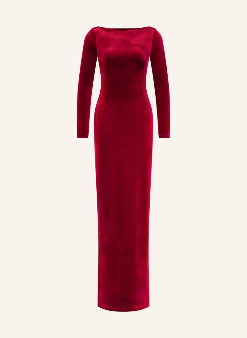 Retrofête Abendkleid Alizee Aus Samt rot von RETROFÊTE