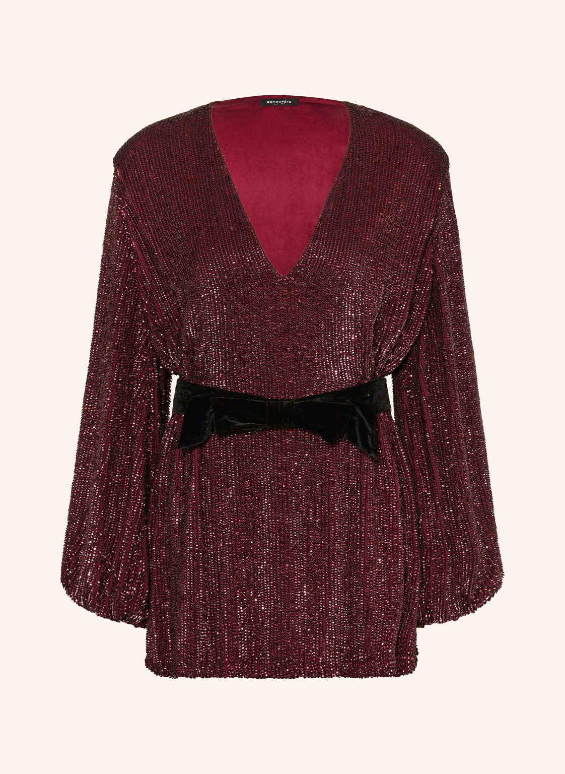 Retrofête Cocktailkleid Lilai rot von RETROFÊTE