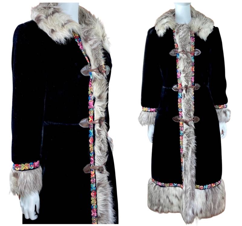 Jahrgang 1960 | 70'er Jahre Kunstpelz Schmuck von RETROLANDVINTAGE