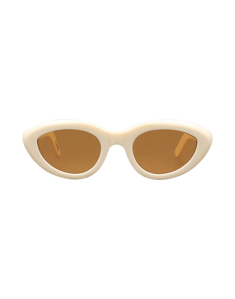RETROSUPERFUTURE Sonnenbrille Damen Cremeweiß von RETROSUPERFUTURE