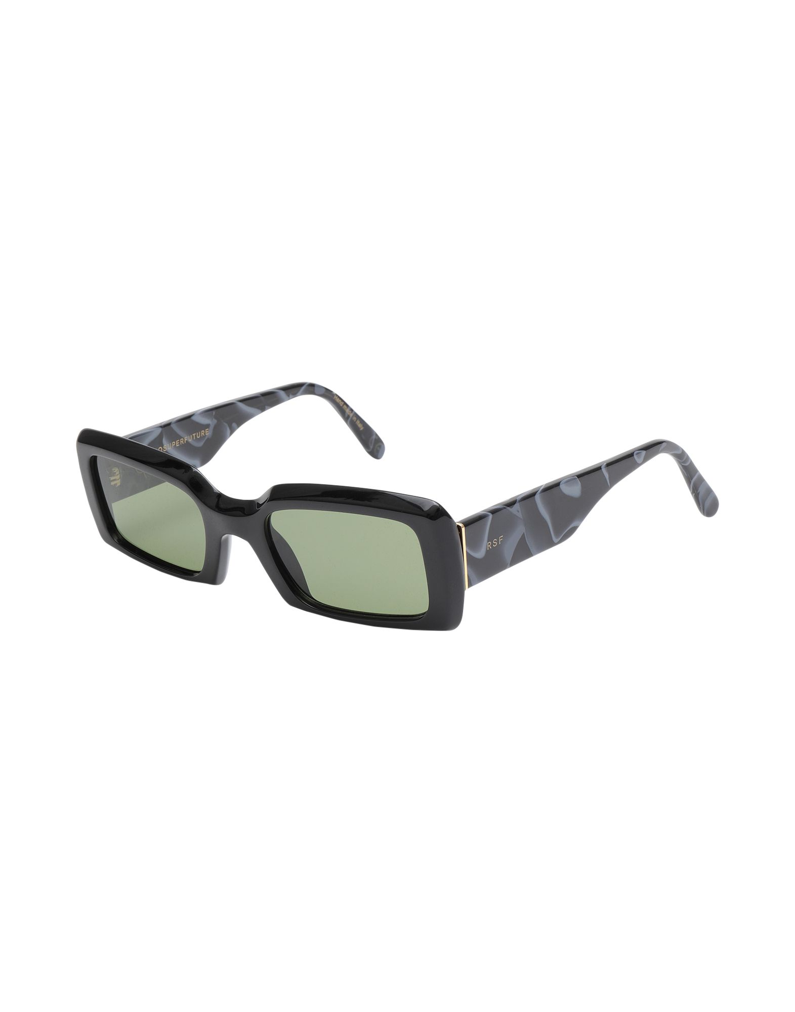 RETROSUPERFUTURE Sonnenbrille Unisex Schwarz von RETROSUPERFUTURE