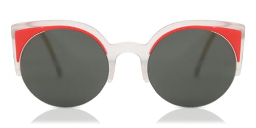 Retrosuperfuture Unisex Lucia Surface Coral Sonnenbrille, Red von RETROSUPERFUTURE