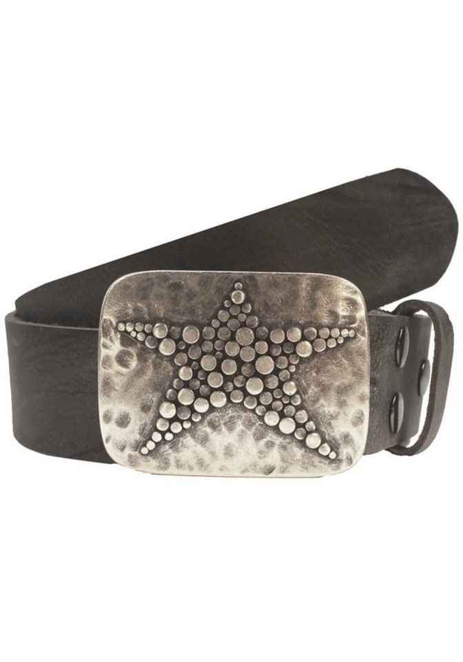 Rettungsring Gürtel Koppelgürtel mit Stern-Schließe von Rettungsring Gürtel