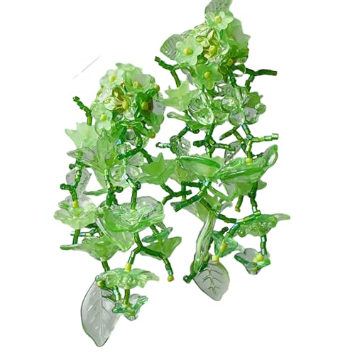 Blumenbaumringschmuck Elegante Acrylblumenohrringe Personalisierte Blüte Ohrentropfen Dekoration Für Frauen Mädchen Leichte Ohrringe von RETUOLWAG