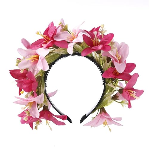Braut-Stirnbänder, Blumen-Haarbänder für Damen, Blumengirlanden, Haarkranz, Brautblume für Hochzeit von RETUOLWAG