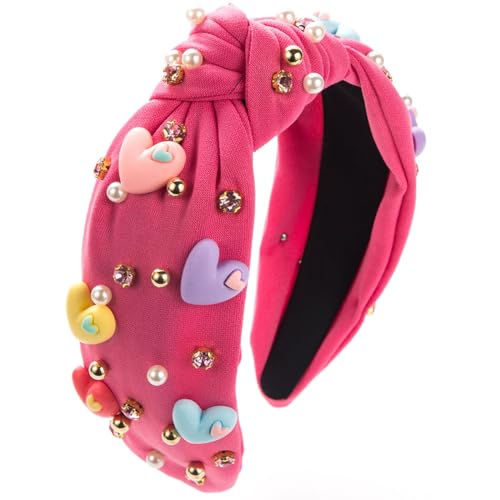 Bunte Stirnbänder Mit Perl Nagelknoten Breite Stirnbänder Für Frauen Nicht Schlau Mädchen Machen Foto Make Up Für Frauen Make Up Waschmädchen Mädchen von RETUOLWAG