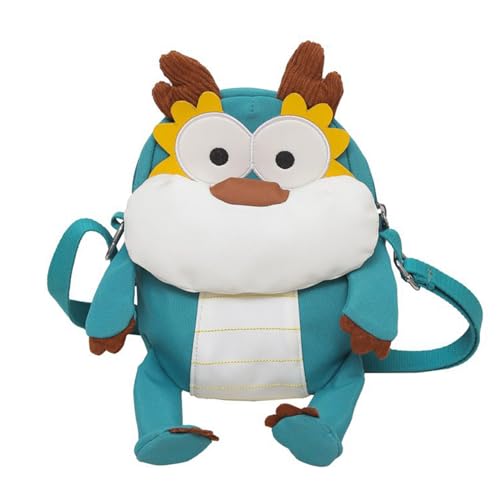 Cartoon Girls Bag Süßer Crossbody Geldbörse Schulter Messenger Mit Reißverschluss Handtasche Für Eine Studentin Crossbody von RETUOLWAG