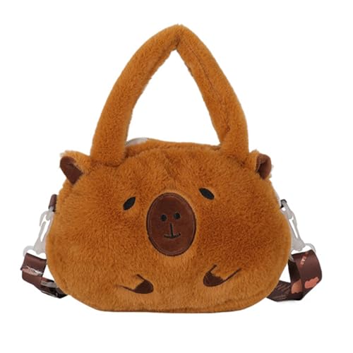 Cartoon Round Umhängetasche Weiche Plüschhandtasche Süße Crossbody Geldbörse Für Tägliche Verwendung Von Reise Und Dating Cartoon Umhängetasche Geeignet von RETUOLWAG