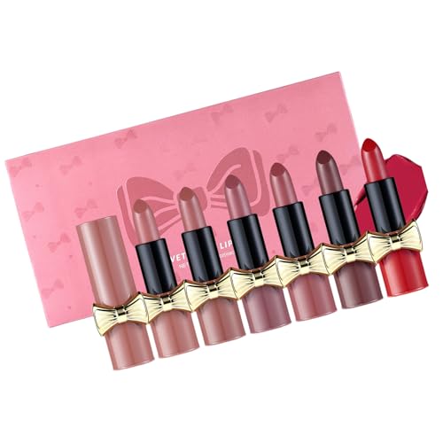Einzigartige Matte Lippenstiftfeuchtigkeitsfeuchtigkeits Lippen Make Up Hochpigmentierte Glatte Lippenstifte Für Frauen Girls Matte Lippenstift Set von RETUOLWAG