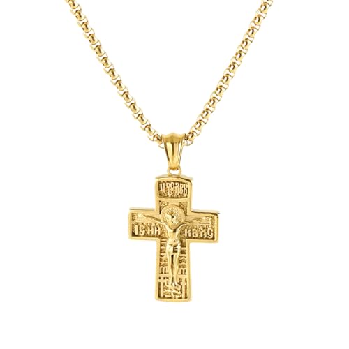 Elegante Kette Halskette Stylischer Nackenschmuck Anhänger Religiöse Statue Für Verschiedene Anlässe Religiöse Halskette Geeignet von RETUOLWAG