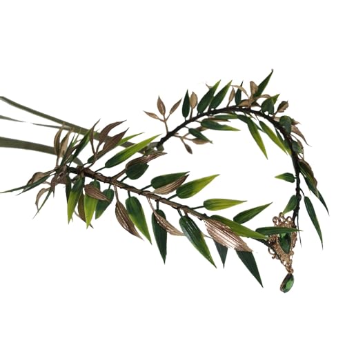 Eleganter grüner Haarschmuck mit Retro-stilvollen Designs, robuste Legierung, modisches Accessoire, tragbar für Damen von RETUOLWAG