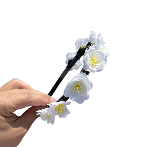 Elegantes Blumen-Haarband, realistisches Blumen-Stirnband für Mädchen, Trendmodell, Show, Auftritte, Hochzeit, Party, Schmuck Elegantes Blumen-Haarband, realistisches Blumen-Stirnband für Mädchen, Trendmodell, Show, Auftritte, Hochzeit, Party, Schmuck von RETUOLWAG