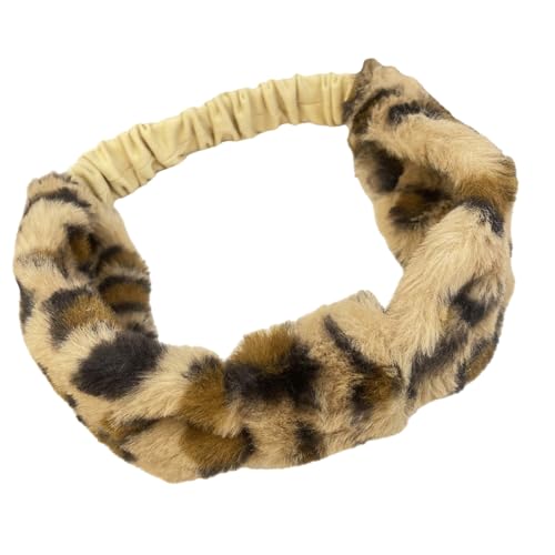 Fitness-Sport-Stirnband für Damen, modisches Muster, Plüsch-Haarband, elastisch, saugfähig, Haarband Fitness-Sport-Stirnband für Damen, modisches Muster, Plüsch-Haarband, elastisch, saugfähig, Haarband von RETUOLWAG