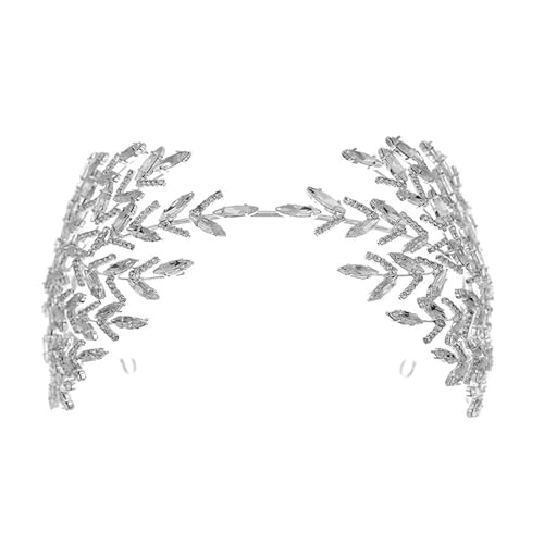Formelle Veranstaltung Kristall Stirnband Glitzer Strass Haarband Hochzeit Braut Stirnband Abendkleid Frisur Zubehör von RETUOLWAG
