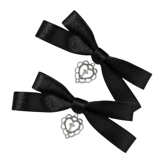 Haarspangen mit süßen Schleifen, elegante 2000er-Jahre-Trendschleifen, Kopfbedeckung, süßer Balletcore-Trend von RETUOLWAG