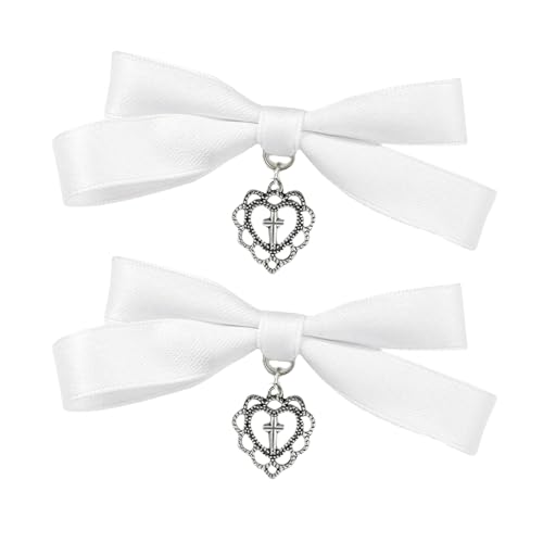 Haarspangen mit süßen Schleifen, elegante 2000er-Jahre-Trendschleifen, Kopfbedeckung, süßer Balletcore-Trend von RETUOLWAG