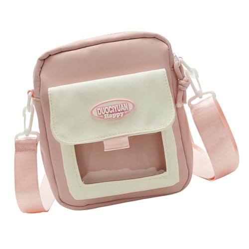 Kontrastfarbe Crossbody Bag Clear Itabag Japanische Styles Umhängetasche Messenger Kleines Telefon Für Pin Display Kontrastfarbe Crossbody Bag Clear Itabag Japanische Styles Umhängetasche Messenger Kleines Telefon Für Pin Display von RETUOLWAG