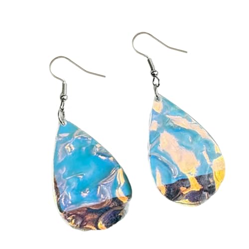 Modeohrringe Ohrschmuck Stilvolles Ozean Thema Drop Acryltextur Für Verschiedene Anlässe Acrylohrringe Geeignet Modeohrringe Ohrschmuck Stilvolles Ozean Thema Drop Acryltextur Für Verschiedene Anlässe Acrylohrringe Geeignet von RETUOLWAG