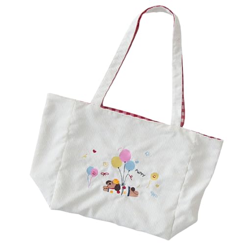 Modische Sticktasche Mit Großer Kapazität Sticktasche Praxis Cord Handtasche Für Die Arbeitsschule Und Reisen Leicht Zu Tragen Süßer Stickereien von RETUOLWAG