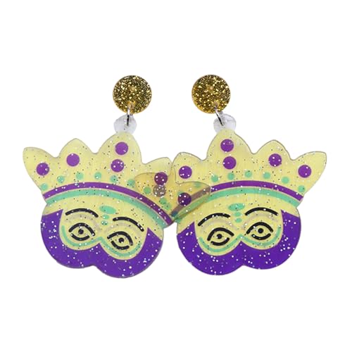 Quasten Ohrring Drop Dangle Ohrringe Für Karnevalsparty Kronenmaske Wasserdropfen Anhänger Ohrschmuck Statement Dangle Ohrringe Für Frauen Quasten Ohrring Drop Dangle Ohrringe Für Karnevalsparty Kronenmaske Wasserdropfen Anhänger Ohrschmuck Statement Dangle Ohrringe Für Frauen von RETUOLWAG