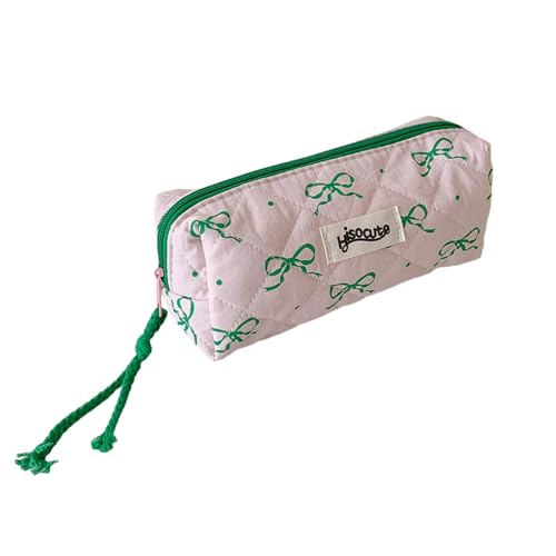 RETUOLWAG Bleistiftkoffer 7.6x3.4x3inch Großer Fachbilde Bleistiftbeutel Reisemake Up Aufbewahrungsbeutel Für Schülerinnen. von RETUOLWAG