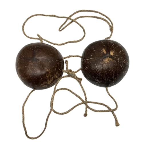 RETUOLWAG Damen-BH mit Kordel, Kokosnuss-Muschel-Dessous-Oberteil für Strand-Mottoparty von RETUOLWAG