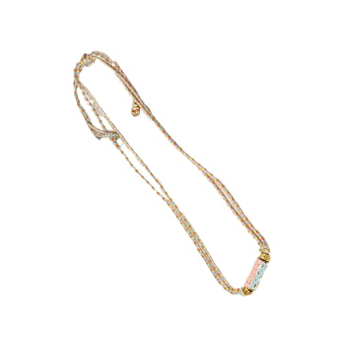 RETUOLWAG Handgefertigte Robuste Geflochtene Seilkette In Stammesstile Schmuck Tragbar Für Trendige Frauen Suchen Einzigartige Accessoires Einzigartige Halskette RETUOLWAG Handgefertigte Robuste Geflochtene Seilkette In Stammesstile Schmuck Tragbar Für Trendige Frauen Suchen Einzigartige Accessoires Einzigartige Halskette von RETUOLWAG