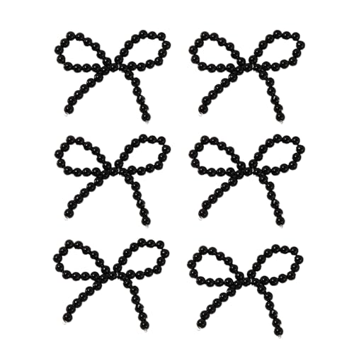 RETUOLWAG Handgefertigter Schleifen-Schmuckteil, einzigartige Schleifenkomponente, Hochzeitsschmuck, Charm, Acryl-Textur für Haar und Handgelenk von RETUOLWAG