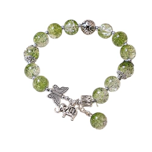 RETUOLWAG Kristall-Kristall-Anhänger, Srtetch-Perle, handgefertigtes Schmuckzubehör von RETUOLWAG