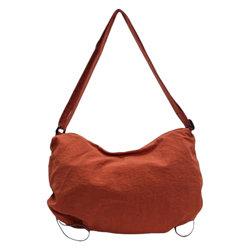 RETUOLWAG Mode Nylon Umhängetasche Für Frauen Multi Farbe Praktische Weiche Crossbody Taschen Mit Innenpockt Verstellbarer Gurtkreuzkörper von RETUOLWAG