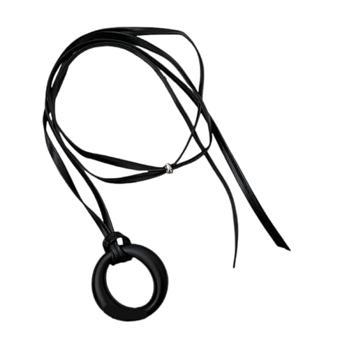 RETUOLWAG Mode Runde Anhänger Charme Halskette Tragbares Accessoire Für Musikfestivals Und Stile Einzelpersonen Outfits Trendy Jewelry von RETUOLWAG