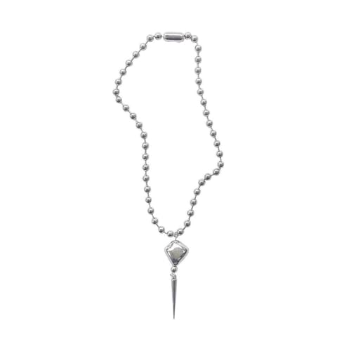 RETUOLWAG Modische Unregelmäßige Nietkette Halskette Punk Accessoire Rock Kette Unisex Choker Männer Frauen Streetwear Hip Hop Schmuck Geschenk Punk Chain Heckkette von RETUOLWAG