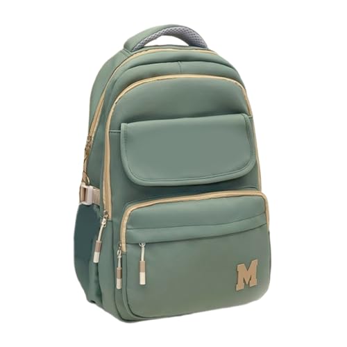 RETUOLWAG Teenager School Rucksack Japanischer Großer Kapazität Daypack Mehrere Taschen Schultasche Für Jungen Und Mädchen Laptop Fächer Rucksack von RETUOLWAG