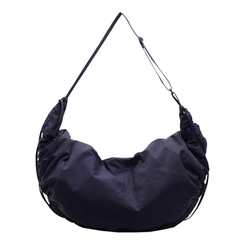 RETUOLWAG Trendy Crossbody Tasche Für Frauen Und Männer Umhängetaschen Nylonkonstruktion Mit Auffälligen Falten Für Tägliche Ausflüge Nylonhandtasche von RETUOLWAG