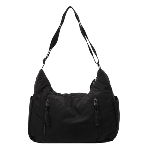 RETUOLWAG Unisex Crossbody Bag Für Tägliche Verwendung Verstellbarer Riemen Lässige Umhängetaschen Schlinge Nylon Satchel Mode Umhängetasche von RETUOLWAG