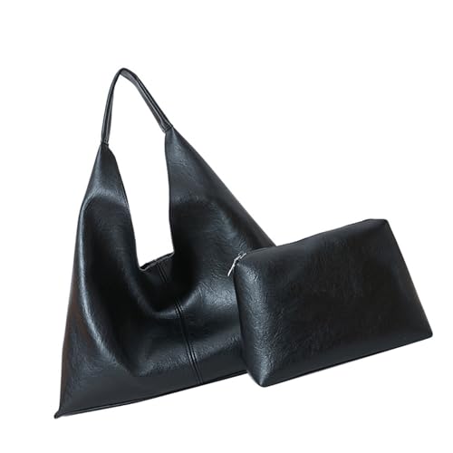 Slouchy Umhängetasche Und Passende Brieftasche Set PU Leder Unterarm Geldbörse Für Frauen Große Handtasche Für Die Alltägliche Wesentliche Schultertasche Slouchy Umhängetasche Und Passende Brieftasche Set PU Leder Unterarm Geldbörse Für Frauen Große Handtasche Für Die Alltägliche Wesentliche Schultertasche von RETUOLWAG