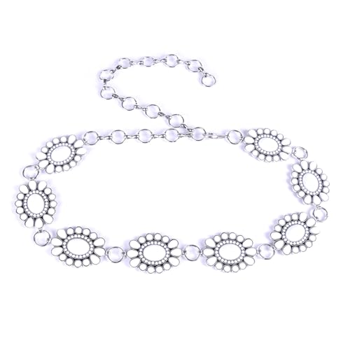 Taillenkette Für Mädchen Nachtclub Taille Kette Mit Edelsteinen Anhänger Ethnischer Stil Körper Für Strandpartys Schmuckgürtel Frauen Metall Frauen von RETUOLWAG