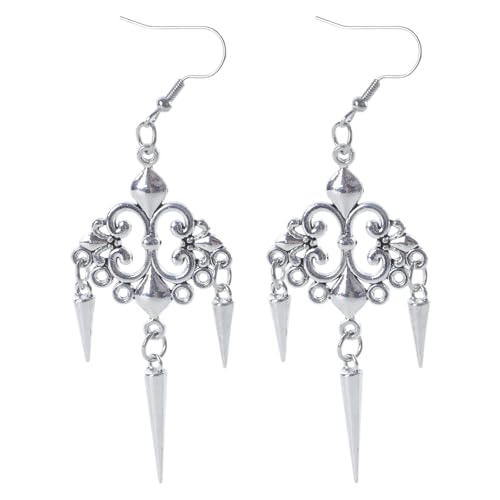 Vintage Gothic Ohrringe Baumeln Modische Viktorianische Punk Kegel Mit Spikes Goth Schmuckzubehör Für Frauen Spitz von RETUOLWAG