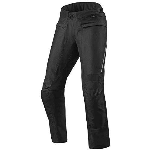 REV'IT! Motorradhose Factor 4 Textilhose schwarz 3XL, Herren, Enduro/Reiseenduro, Ganzjährig, Polyester von REV'IT!
