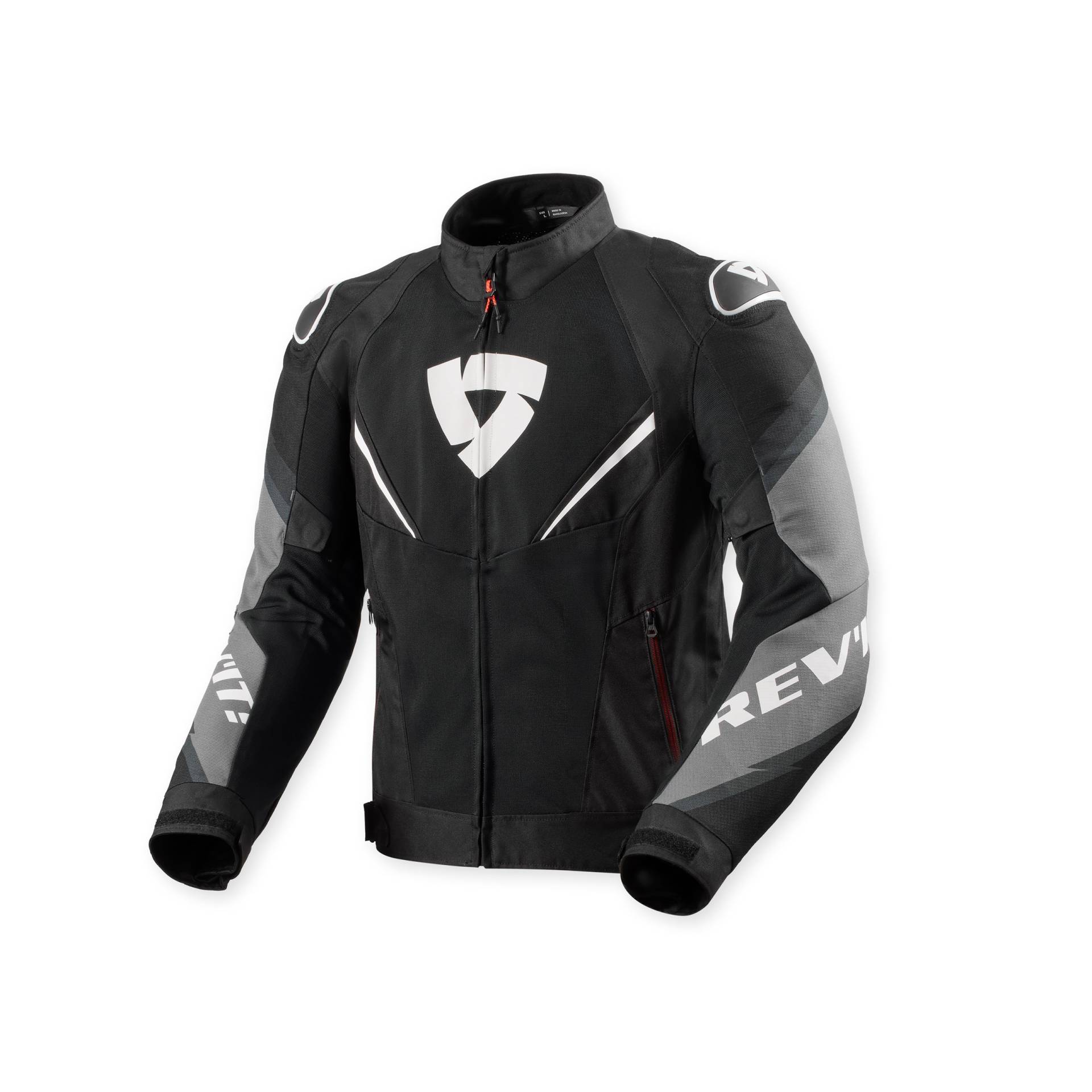 REV'IT! Quantum 3 Air Textiljacke schwarz/weiß XL Herren REV'IT! Quantum 3 Air Textiljacke schwarz/weiß XL Herren von REV'IT!