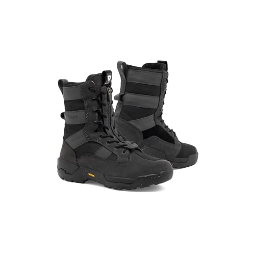 REV'IT! Motorradschuh Acre H2O – Wasserdicht – Leder/Polyester – Schwarz von REV'IT!