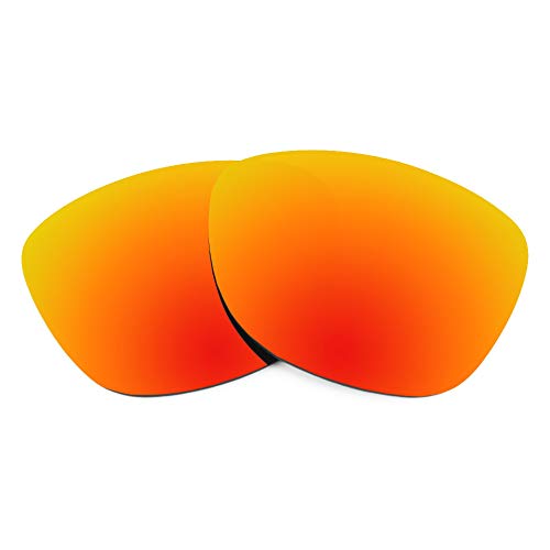 REVANT Ersatzgläser Kompatibel mit Oakley Frogskins, Polarisiert, Feuerrot MirrorShield von REVANT