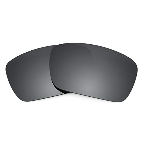 REVANT Ersatzgläser Kompatibel mit Oakley Fuel Cell, Nichtpolarisiert, Schwarz Chrome MirrorShield von REVANT