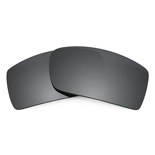 REVANT Ersatzgläser Kompatibel mit Oakley Gascan, Nichtpolarisiert, Schwarz Chrome MirrorShield von REVANT