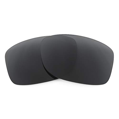 REVANT Ersatzgläser Kompatibel mit Oakley Jupiter Squared, Polarisiert, Schwarz von REVANT